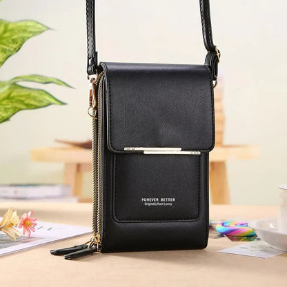 🏆Last Day Promotion：ONLY ￡8.99!!👜 📱 Simple and elegant women's touchscreen crossbody phone wallet(📦 Buy 2 Free Shipping)