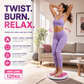 🔥Last Day Special Price £15.99!!⚡Waist Twisting Massage & Exercise Balance Board – Burn Fat, Slim Waist & Improve Circulation at Home