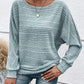 ⏰Early Autumn Limited Price￡13.99🍂 Women's Soft Solid Batwing Sleeve Pullover Long Sleeve Top