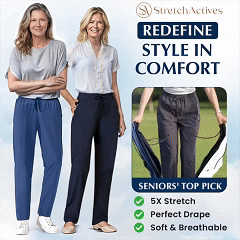 ⏳LAST DAY SALE 70% OFF!!🔥Women's Ultra Soft Stretch Perfect Drape Casual Pants👖🎁
