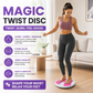 🔥Last Day Special Price £15.99!!⚡Waist Twisting Massage & Exercise Balance Board – Burn Fat, Slim Waist & Improve Circulation at Home
