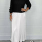 🍂Autumn Promotion 49% OFF🔥Women's solid color Long Sleeve Jumper & Pleated Bottom Dress