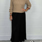 🍂Autumn Promotion 49% OFF🔥Women's solid color Long Sleeve Jumper & Pleated Bottom Dress