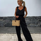 49% Off New Products Hot Sale🔥Women's Sleeveless Wide Leg Jumpsuit
