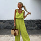49% Off New Products Hot Sale🔥Women's Sleeveless Wide Leg Jumpsuit