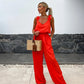 49% Off New Products Hot Sale🔥Women's Sleeveless Wide Leg Jumpsuit