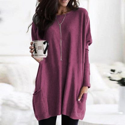 💥Hot Sale 50% OFF💥Women's Casual Long Sleeve Lightweight T-Shirt Top With Pockets