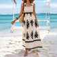 Women’s Summer Print Sleeveless Flowy Long Dress