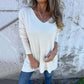 ✨Black Friday Sale 49% OFF🔥Women's Cozy Knit Long Sleeve Tunic Top with Side Slits