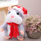 🐹 Last Day Special Price £10.99! ✨Talking Hamster Plush – repeats whatever you say, auto head-shaking, hilarious fun for kids & adults.🎁