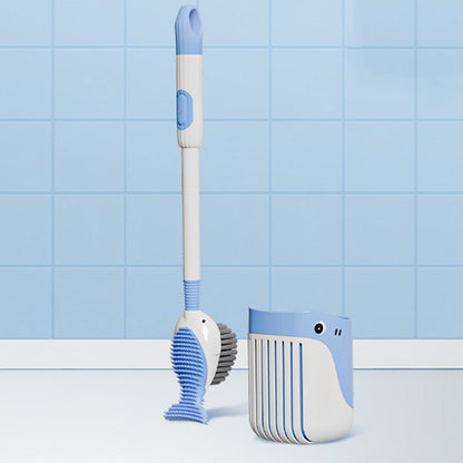 🍃Saugnapf-Toilettenbürsten-Set für die Wandmontage