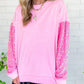 🔥Last Day 49% OFF🌷Women’s Loose Fit Sequin Sweatshirt