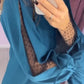 💖Limited Time Holiday Sale 50% off💖Long Sleeve Mesh Dress with Round Neck