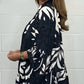 💙LAST DAY SALE 50% OFF💙V-Neck Floral Flared Sleeve Ruffle Hem Top