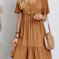 💝Hot Sale 49% Off🎁Retro V-neck Loose Casual DressRetro V-neck Loose Casual Dress