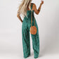 🏖️LAST DAY SALE: ONLY ￡14.99!!🌼Women’s Casual Print Sleeveless Overalls Jumpsuits