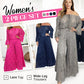 💖Limited Sale 50% OFF💖Women's 2-Piece Set: Lace Top + Wide-Leg Trousers