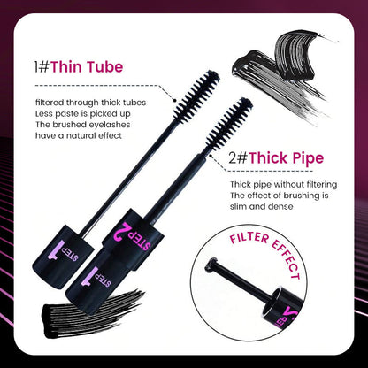💖Dual-Purpose Long Thick Curl Eyelash Mascara🔥