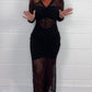 Women's Sexy V-Neck Lace Dress
