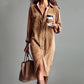 ⏳Time-Limited Special⏰Effortless Chic Corduroy Shirt Dress – Soft, Cozy & Versatile for All Seasons 🍂