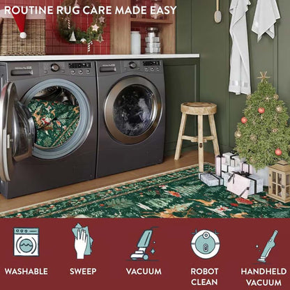 🎄 Festive Sale – 50% OFF! 🎁 Ultimate Christmas Feeling at Home – Soft & Anti-Slip Festive Magic Rug ✨