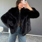 🖤BLACK FRIDAY SALE 50% OFF!!⏳50K+ SOLD! 🎁✨Women's Luxury Fluffy Short Coat