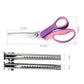 ⏳LAST DAY SALE ONLY ￡9.99!!🎉50K+ Sold✂️Multipurpose Pinking Shears Serrated Scissors