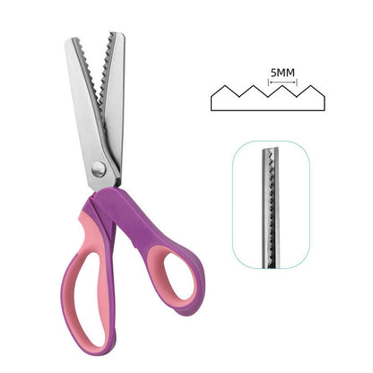 ⏳LAST DAY SALE ONLY ￡9.99!!🎉50K+ Sold✂️Multipurpose Pinking Shears Serrated Scissors
