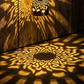 🌀💥Limited Sale -Buy 1 Get 1 Free🌞💡Solar Mandala Wall Light Outdoor Garden Fence Projector Lamp Patio Ambient Decor