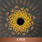 🌀💥Limited Sale -Buy 1 Get 1 Free🌞💡Solar Mandala Wall Light Outdoor Garden Fence Projector Lamp Patio Ambient Decor