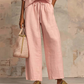 👚 LIMITED-TIME 50% OFF! 👖 Women's Solid Color 2-Piece Tracksuit – Puff Sleeve, Wide Leg, Zipper Detail ✨