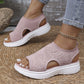 ⏳LAST DAY SALE ONLY ￡11.99!!🔥🔥Women's Breathable Knit Platform Sandals