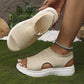 ⏳LAST DAY SALE ONLY ￡11.99!!🔥🔥Women's Breathable Knit Platform Sandals