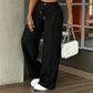 ⏳Last Day Sale Only ￡15.99!!👖 💥 Women's High-Waisted Straight Leg Trousers – Front seam & elastic back – Versatile, comfortable & perfect for office or casual wear ✨🌸