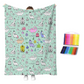 ⏳LAST DAY SALE ONLY ￡11.99!!⚡Creative Cozy Coloring Blanket Kit – Relax, Create & Stay Warm!
