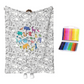 ⏳LAST DAY SALE ONLY ￡11.99!!⚡Creative Cozy Coloring Blanket Kit – Relax, Create & Stay Warm!