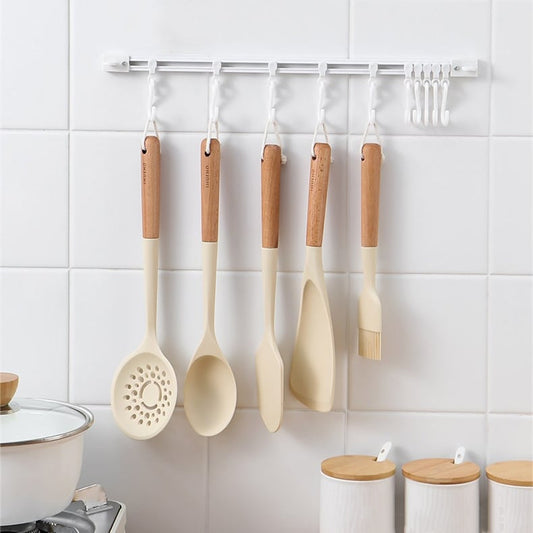 🔥 50% OFF!! 🎁 Buy 1 Get 1 Free! 🏠 Wall-Mounted Slide Rail Hanger Rack – Space-Saving Storage
