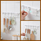 🔥 50% OFF!! 🎁 Buy 1 Get 1 Free! 🏠 Wall-Mounted Slide Rail Hanger Rack – Space-Saving Storage