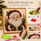 🔥Last Day 50% OFF - ✨🧘Relaxing & Beginner-Friendly - 🎨💎DIY Christmas Pearl Diamond Art Kit