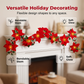🎁🎄Christmas Sale 50% OFF!😍 Poinsettia Flower String Lights – Add a Warm Holiday Glow ✨