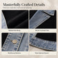 🌸⌛ LAST DAY SPECIAL PRICE – 50% OFF!! 🍂🔥 Women’s Elegant Denim Spliced Ribbed Knit Coat