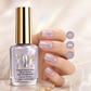 💜💅Last Day-Buy 1 Get 1 Free：ONLY ￡8.99!!!✨Lilac Glossy Mirror Nail Strengthener