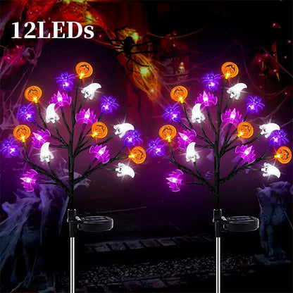🎃 Final Hours Flash Sale! ⚡🦇 50% OFF! 👻 Waterproof Halloween Pumpkin Solar Branch Lights
