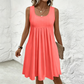 ⏳Limited-time 50% off⏰Women's Casual Summer Sleeveless Pleated Tank Dress👗