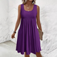 ⏳Limited-time 50% off⏰Women's Casual Summer Sleeveless Pleated Tank Dress👗