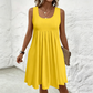 ⏳Limited-time 50% off⏰Women's Casual Summer Sleeveless Pleated Tank Dress👗