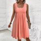 ⏳Limited-time 50% off⏰Women's Casual Summer Sleeveless Pleated Tank Dress👗