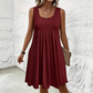 ⏳Limited-time 50% off⏰Women's Casual Summer Sleeveless Pleated Tank Dress👗