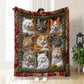 ⏳ LAST DAY SALE: £11.99!! 🐱💤 Cozy 9‑Panel Sleeping Cats Blanket – Ultra‑Soft Flannel, Reversible Design, Perfect for Sofa, Bed & Travel 🌙✨