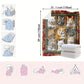 ⏳ LAST DAY SALE: £11.99!! 🐱💤 Cozy 9‑Panel Sleeping Cats Blanket – Ultra‑Soft Flannel, Reversible Design, Perfect for Sofa, Bed & Travel 🌙✨